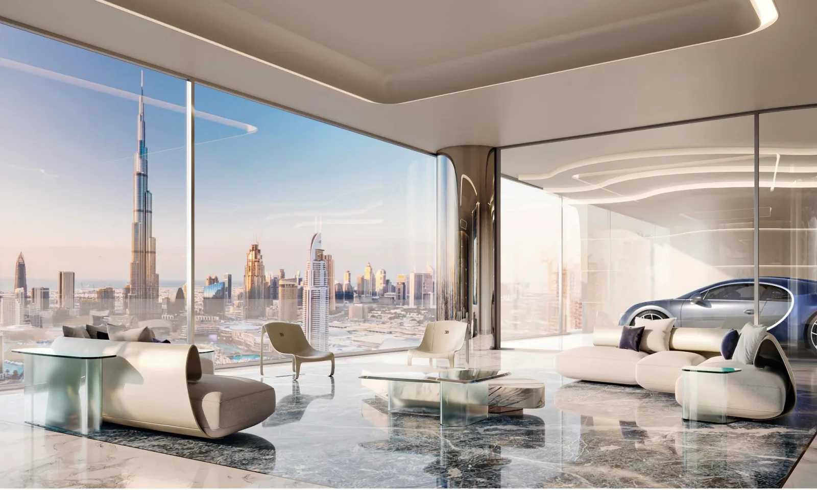 KeyPrice Penthouse+ 🇦🇪 Bugatti Residences Sky Mansion